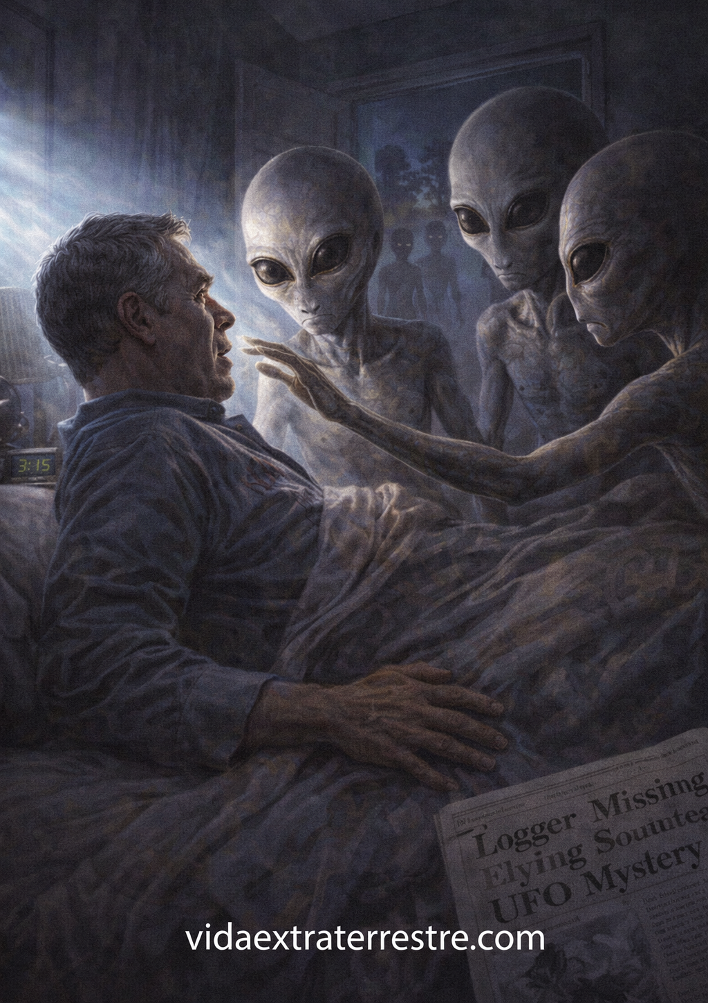 abducción de Whitley Strieber, imagen hecha por vidaextraterrestre.com