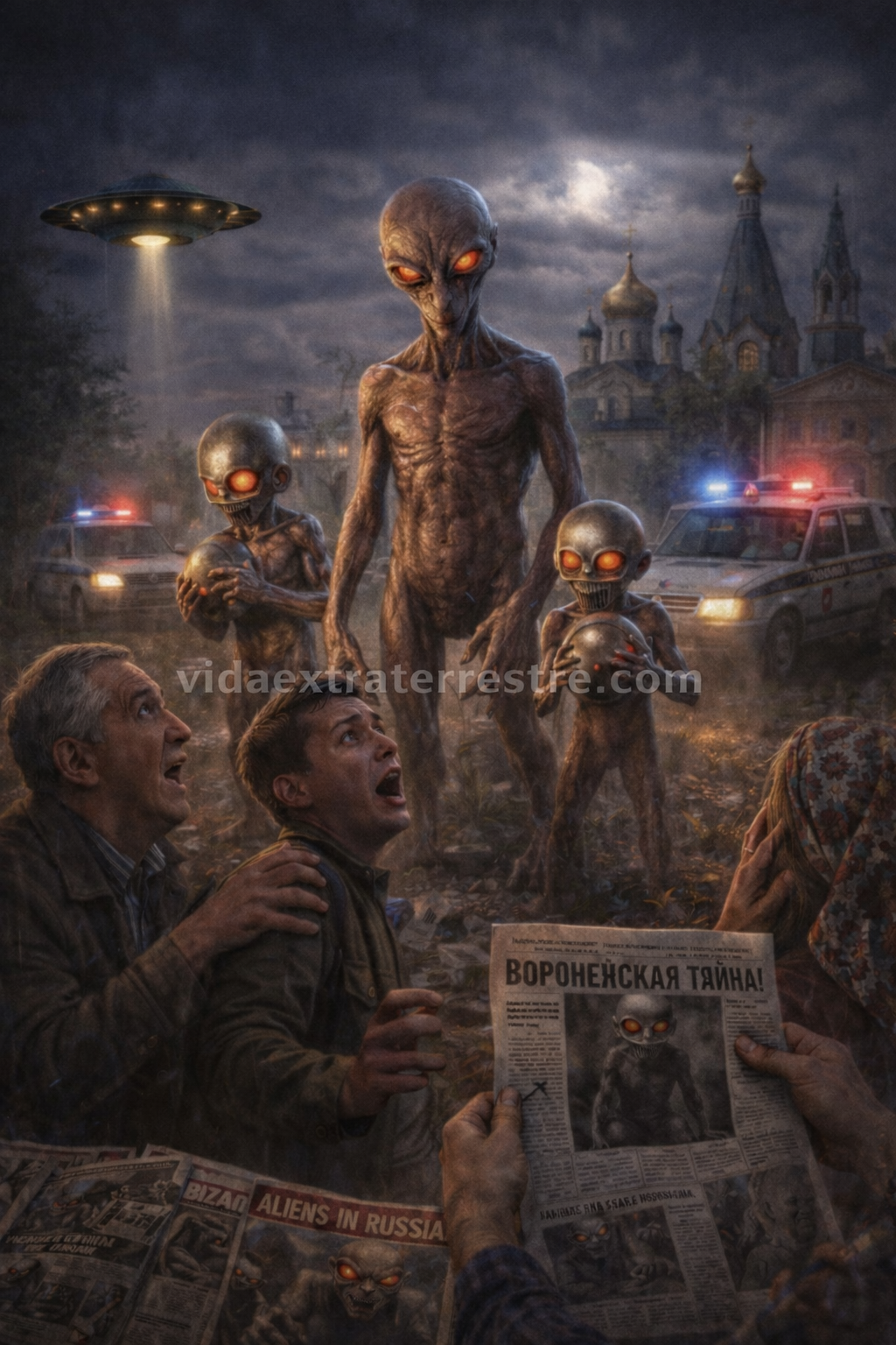 alien de Voronezh, Imagen creada por vidaextraterrestre.com