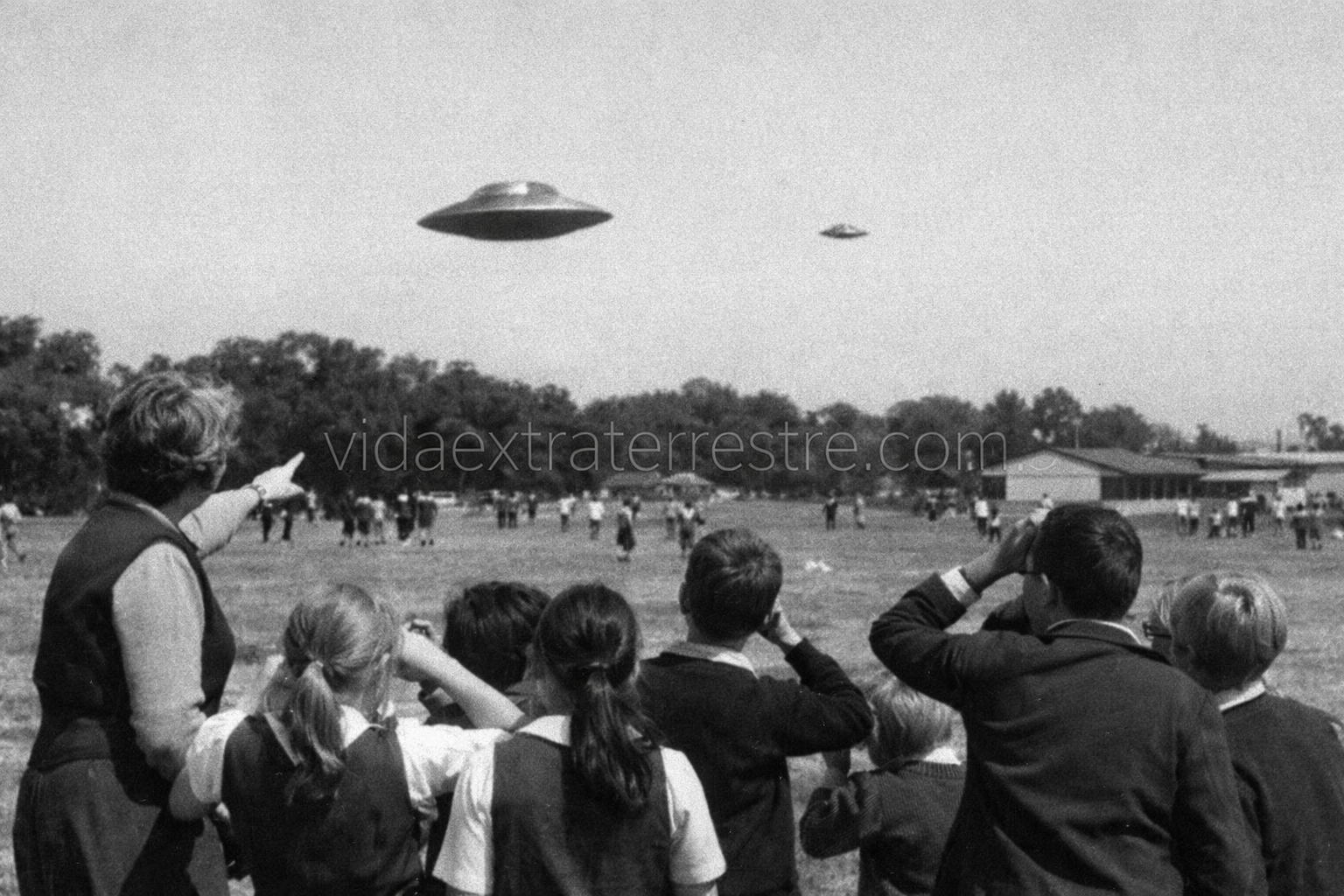 El Avistamiento Westall, imagen creada por vidaextraterrestre.com