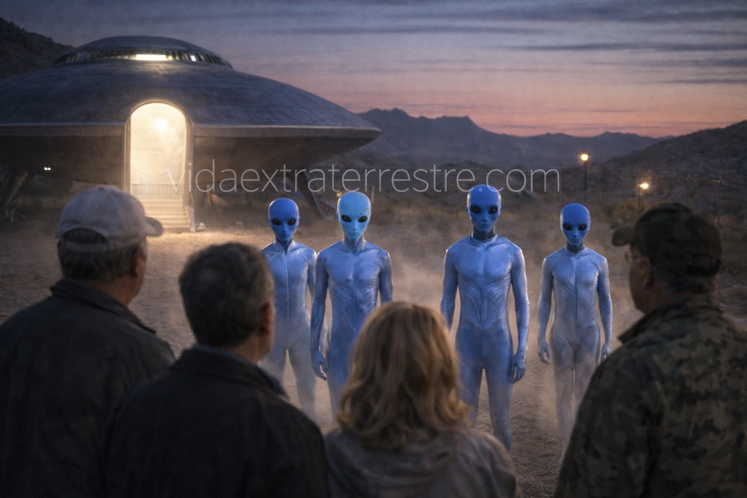 Extraterrestres Arcturianos, imagen creada por vidaextraterrestre.com