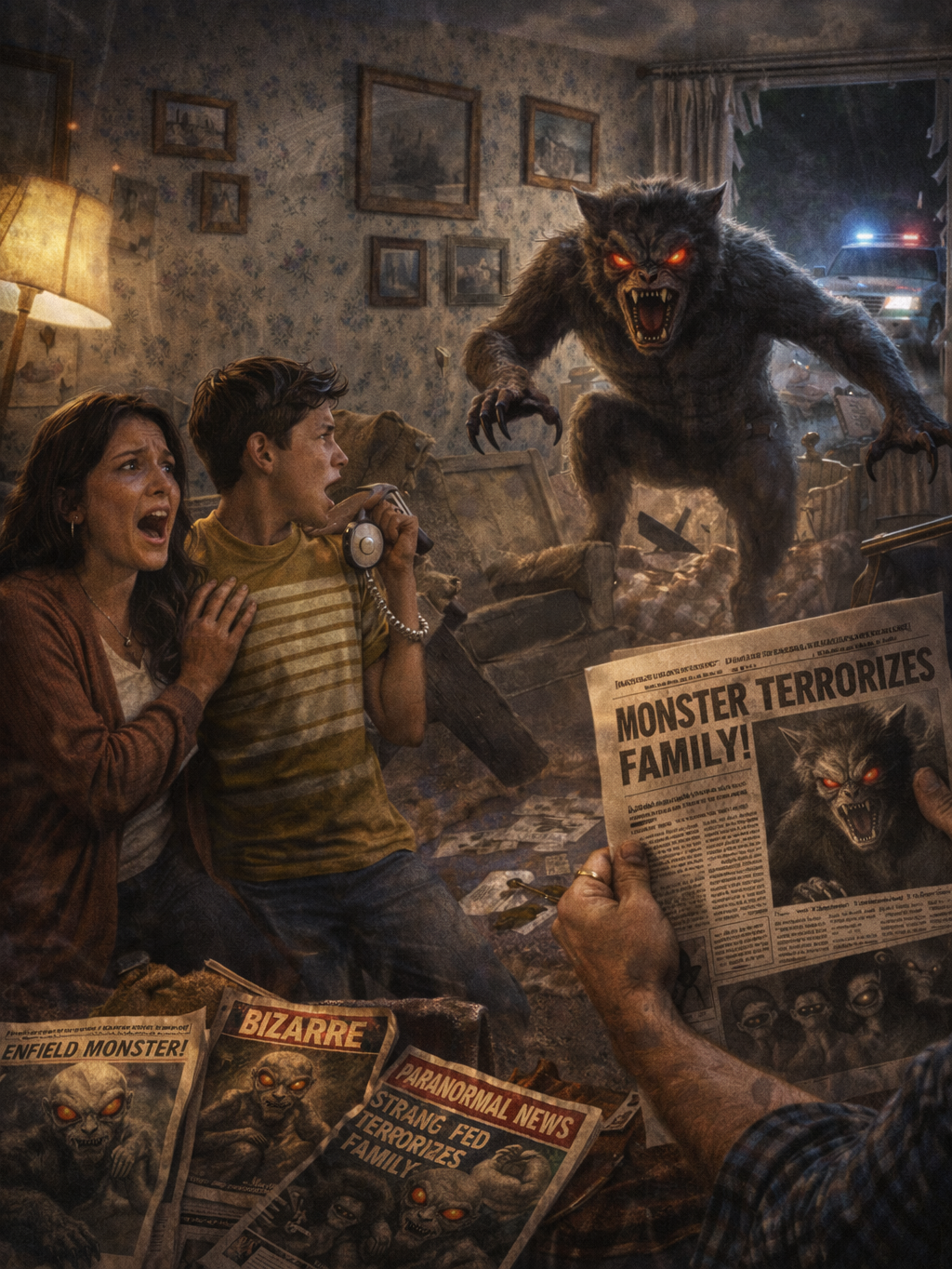 horror de enfield, imagen creada por vidaextraterrestre.com