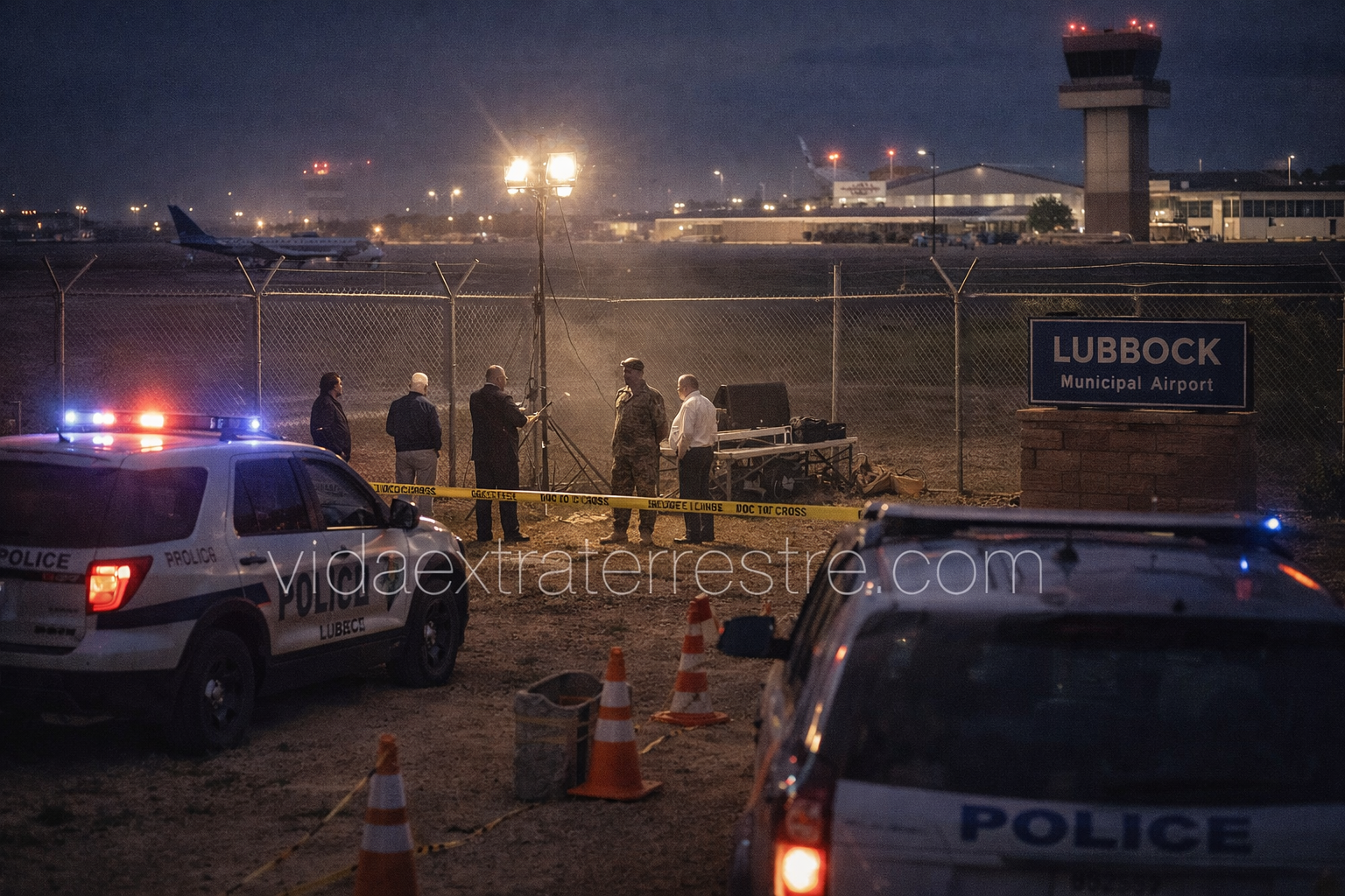 incidente de lubbock, imagen creada por vidaextraterrestre.com